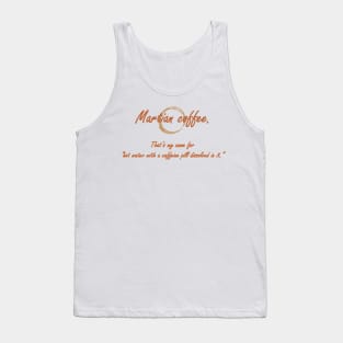 Martian Coffee Tank Top